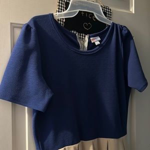 Lularoe dress with pockets.